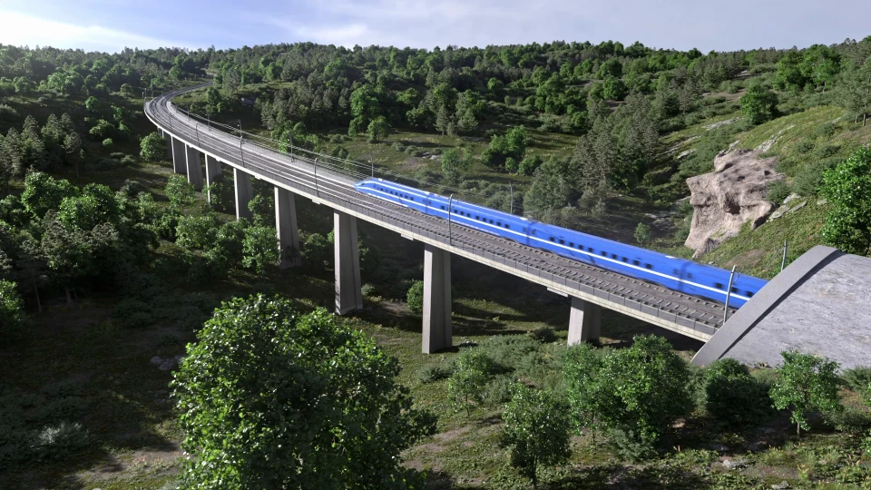 High-speed train